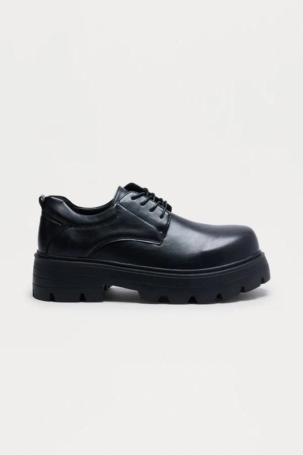 Chunky Sole Shoe - Black